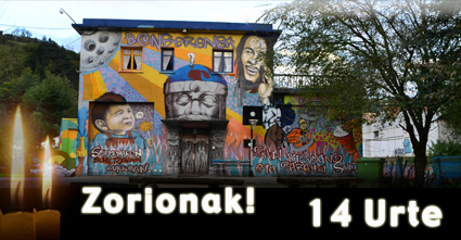 Zorionak Bonberenea! 14 Urte Zorionak Bonberenea! 14 Urte